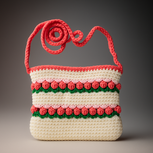 Adorable Crochet Baby Handbag – Cute & Stylish for Little Girls