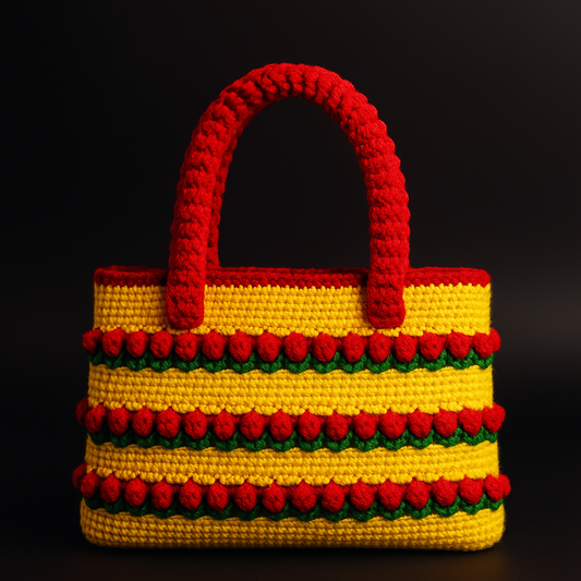 Adorable Crochet Baby Handbag – Cute & Stylish for Little Girls