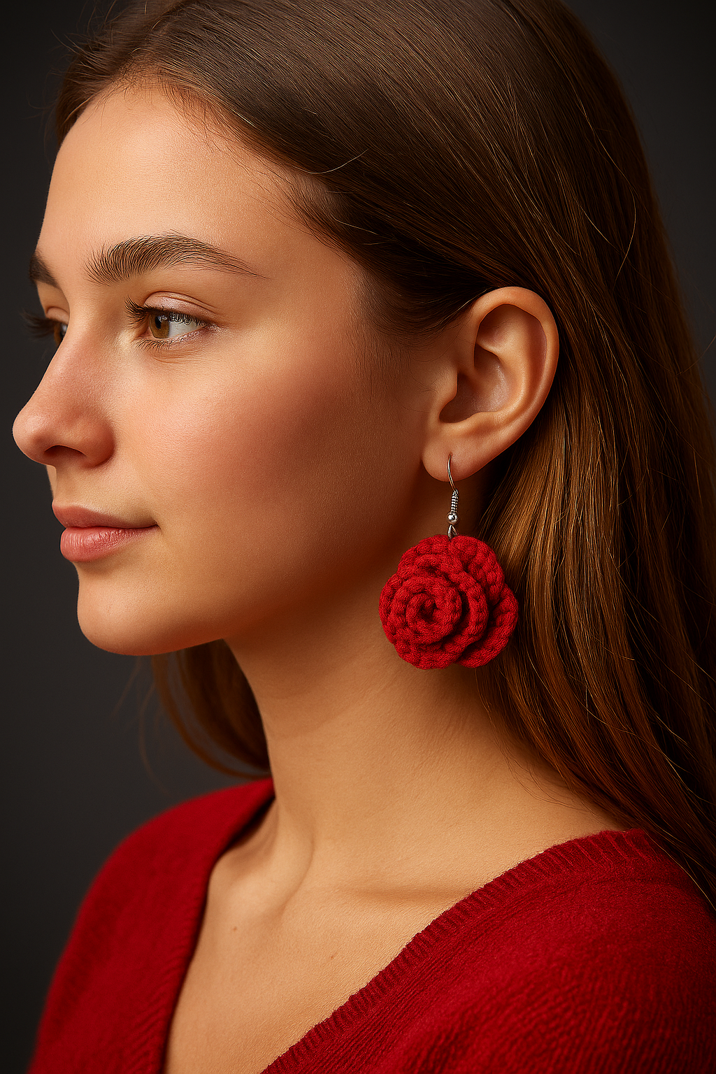 Threads of Love: Handmade Crochet Earrings