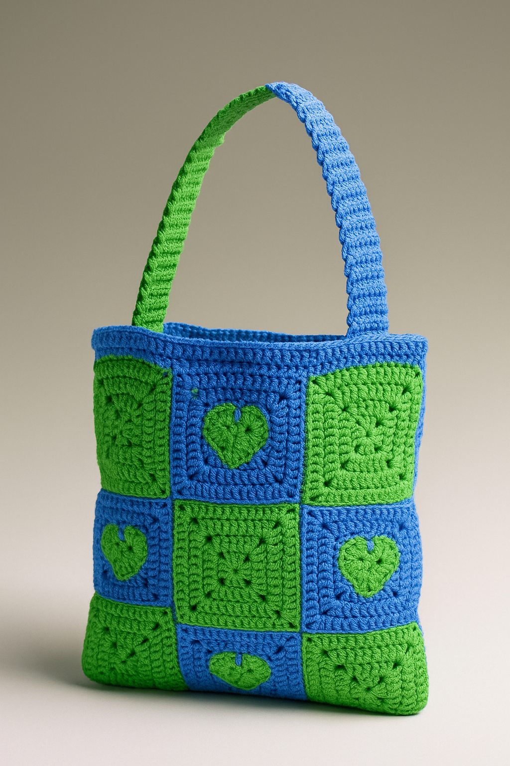 🧶 Stylish Handmade Crochet Shoulder Bags for College & University Girls
