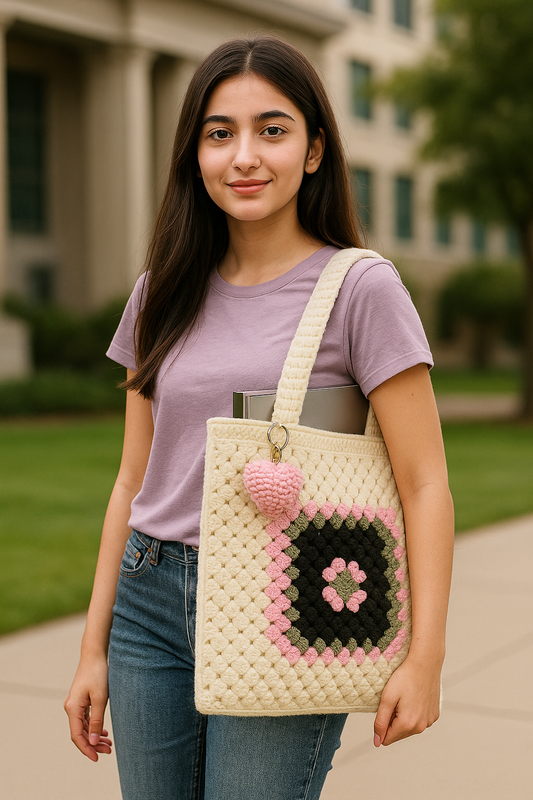 Beautifully Crafted Crochet Shoulder Bags – Handmade with Love