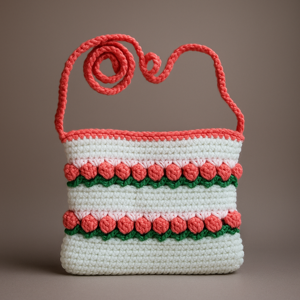 Adorable Crochet Baby Handbag – Cute & Stylish for Little Girls