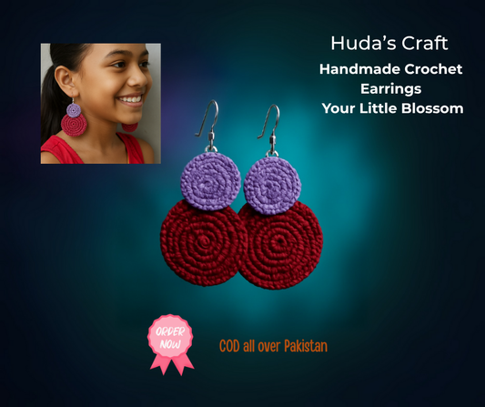 Elegance in Every Stitch – Handcrafted Crochet Earrings for the Modern You
