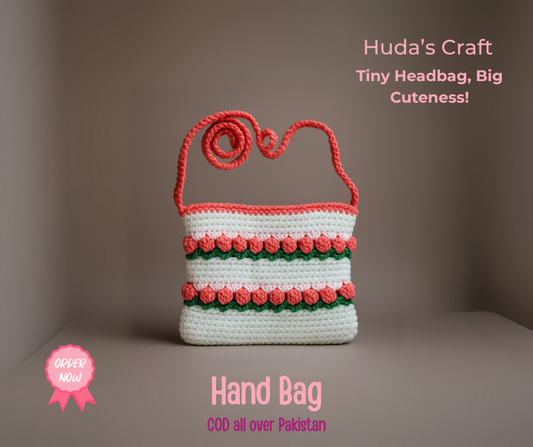 Adorable Crochet Baby Handbag – Cute & Stylish for Little Girls